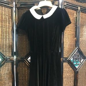 Wednesday Addams velvet dress